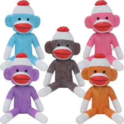 Sock Monkey Bobbleheads