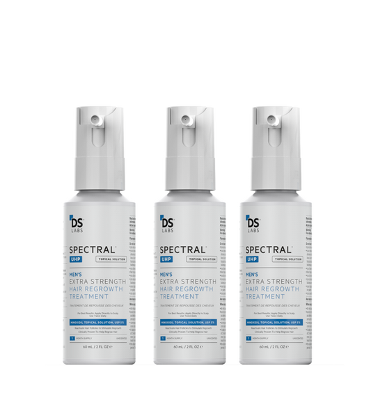 Spectral.UHP 3 Month Supply | Extra Strength Hair Regrowth Treatment with Minoxidil 5%