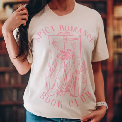 Spicy Romance Book Club Tee Shirt