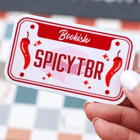 Spicy TBR License Plate Sticker Stickers