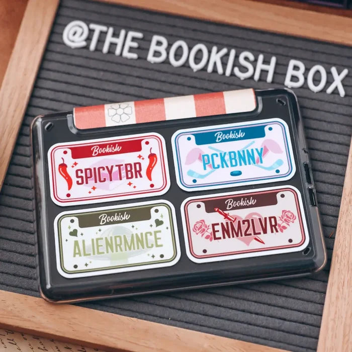 Spicy TBR License Plate Sticker Stickers
