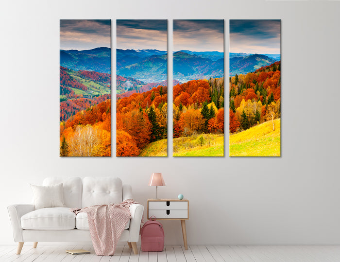 Spring Forest Canvas Print #7064