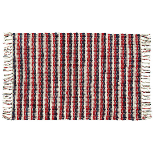 fourth of july chindi rug stars and stripes