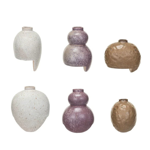 Stone wall vase, 3 styles