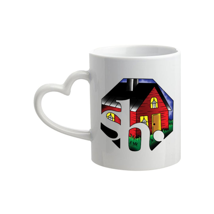 Stophouse "Stophome" White Mug