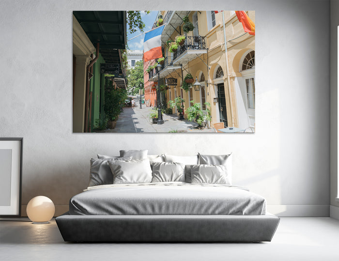 Streets of the French Quarter Canvas Print #9015