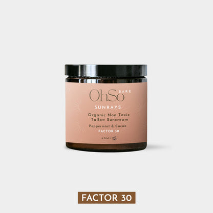 SunRays Tallow & Botanical Oil Suncream Factor 30