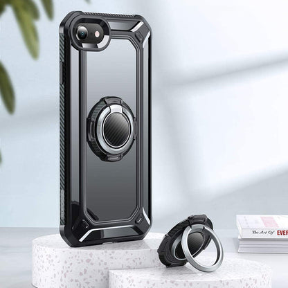 SUPCASE Ring Snap Adhesive Ring Holder and Kickstand-Black