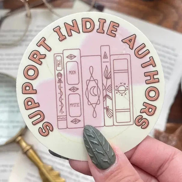 Support Indie Authors Sticker
