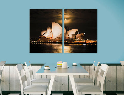 Sydney Opera House Canvas Print #9224