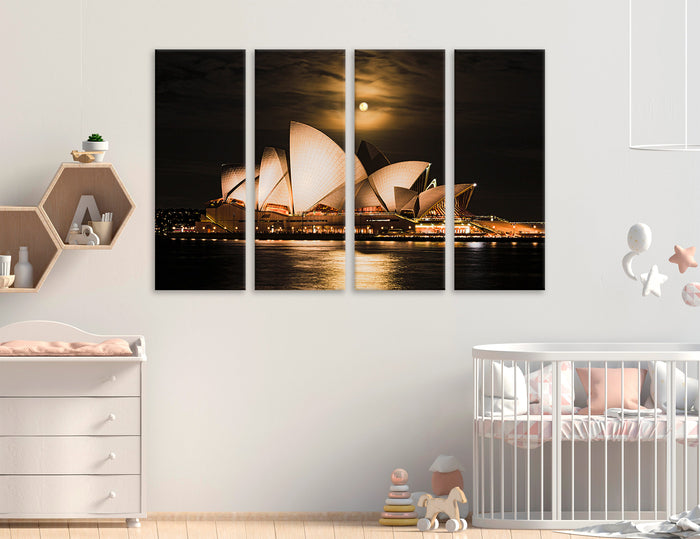 Sydney Opera House Canvas Print #9224