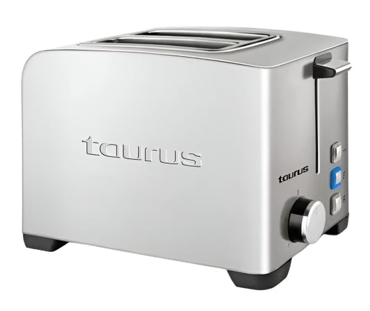 My Toast II Legend 850W / Taurus Toaster Stainless Steel 850 w Stainless steel / two slots with vari GRILL / STEEL / 850 WATTS