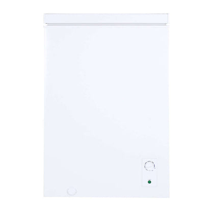 TCL 22 in. 3.4 Cu. Ft. Compact Freestanding Chest Freezer in White (TRC04M3AW) back.