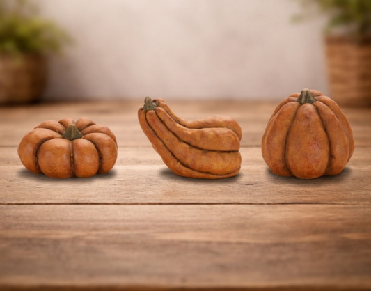 Terra Cotta Pumpkin (3 styles)