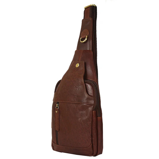 Leather Chest Bag