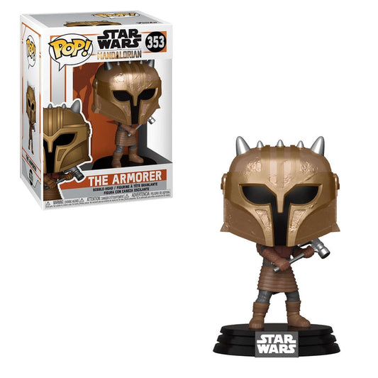 The Armorer Pop Star Wars The Mandalorian Bobblehead