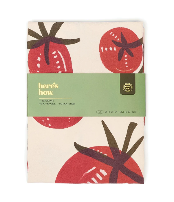 The Emmy Tea Towel - Tomatoes