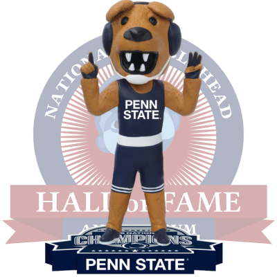 The Nittany Lion Penn State Nittany Lions Mascot 2025 NCAA Wrestling National Champions Bobblehead