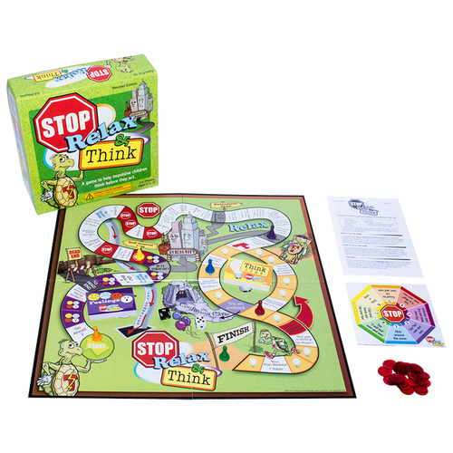 The Stop, Relax, and Think Board Game