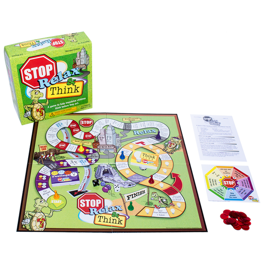 The Stop, Relax, and Think Board Game