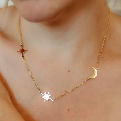 These Hollow Vows Inspired: Moon & Sun Necklace