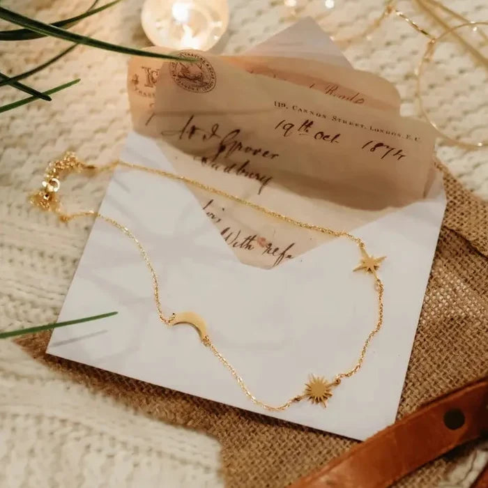These Hollow Vows Inspired: Moon & Sun Necklace