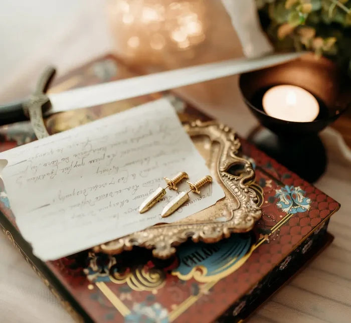 These Violent Delights Inspired: Dagger Earrings