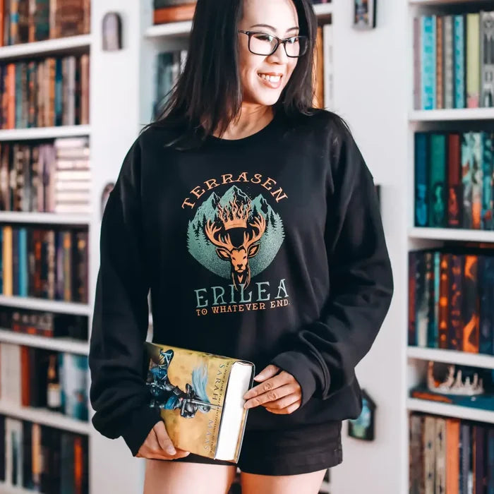 Throne of Glass Inspired: Erilea Pullover Sweater Tank Top