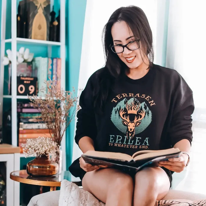 Throne of Glass Inspired: Erilea Pullover Sweater Tank Top