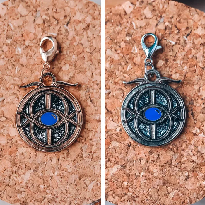 Throne of Glass Inspired Eye of Elena Charm Enamel Pins