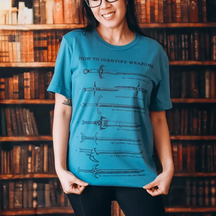 Throne of Glass Inspired: Weapons Tee Shirt