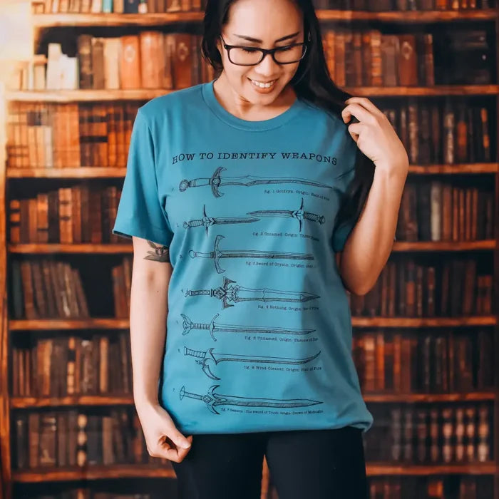 Throne of Glass Inspired: Weapons Tee Shirt