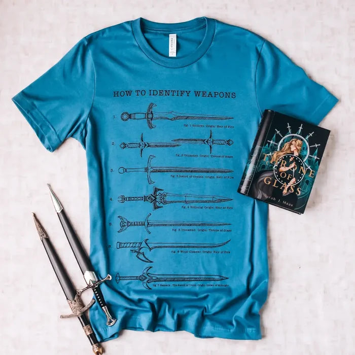Throne of Glass Inspired: Weapons Tee Shirt