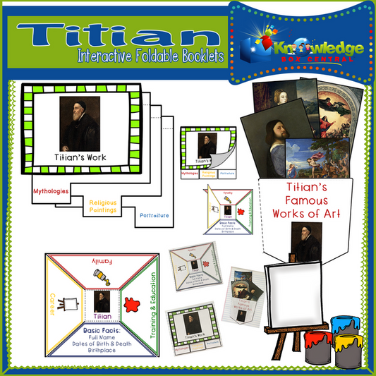 Titian Interactive Foldable Booklets
