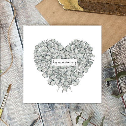 Toasted Crumpet Greetings Card - Anniversary