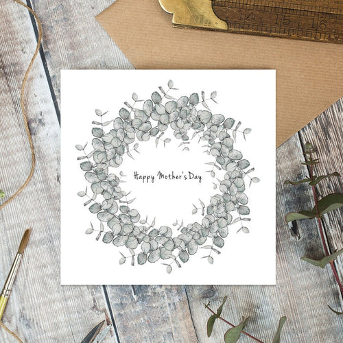 Toasted Crumpet Greetings Card - Mother's Day Eucalyptus