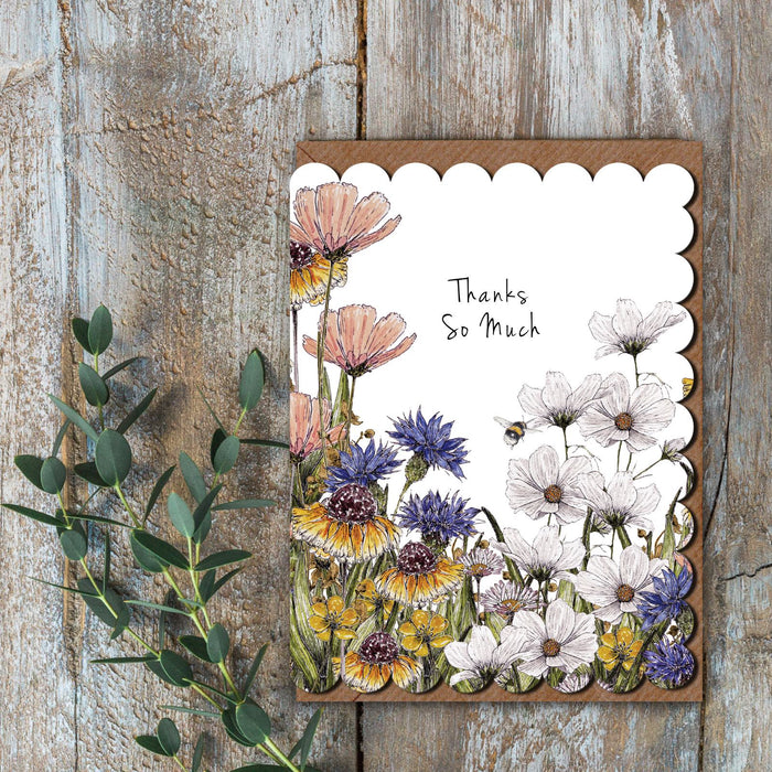 Toasted Crumpet Petite Greetings Card - Thanks So Much
