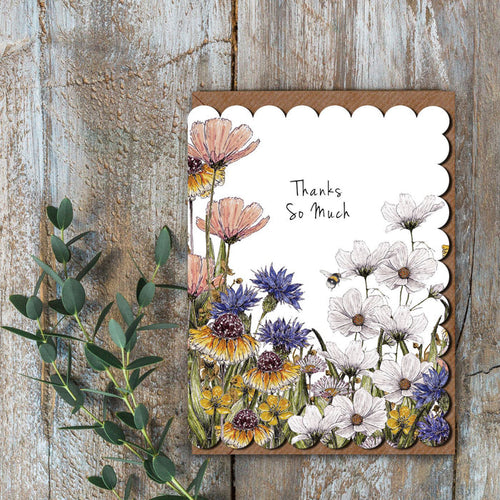 Toasted Crumpet Petite Greetings Card - Thanks So Much