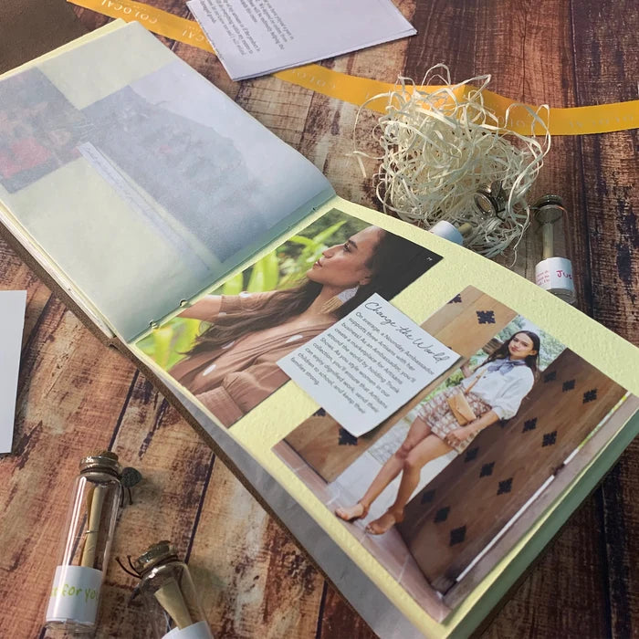 leather scrapbook