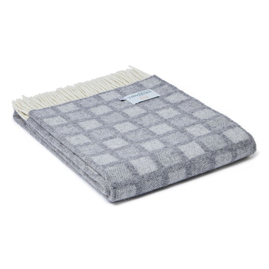 Tweedmill Manhattan Throw - Dove