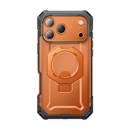 UB GRIP PRO Series iPhone 17 Pro Max MagSafe Phone Case with HD Tempered Glass - Coral