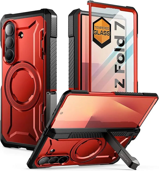 UB GRIP Series Galaxy Z Fold7 MagSafe Case - Ruddy