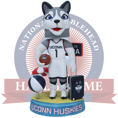 UConn Huskies Jonathan the Husky Welcome to Tampa Bobblehead