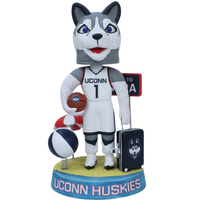 UConn Huskies Jonathan the Husky Welcome to Tampa Bobblehead