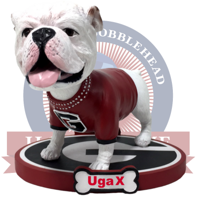 Uga X Georgia Bulldogs Live Bulldog Bobblehead