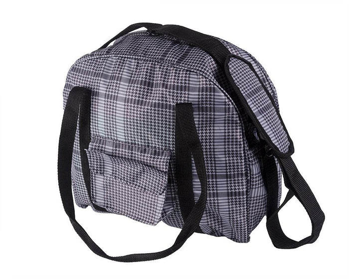 Upcycled Bowler / Diaper Bag, Made from Seed Bags, Saves Landfill Space