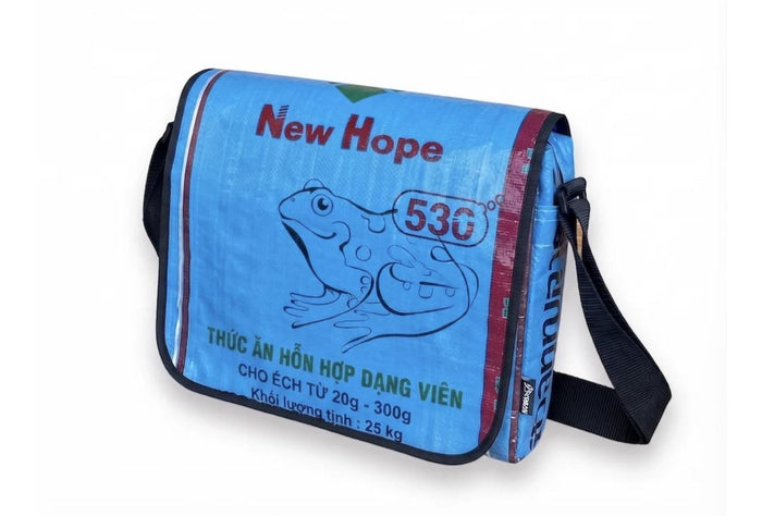 Upcycled Messenger Bag/ Purse- Saves Landfill Space!