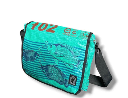 Upcycled Messenger Bag/ Purse- Saves Landfill Space!