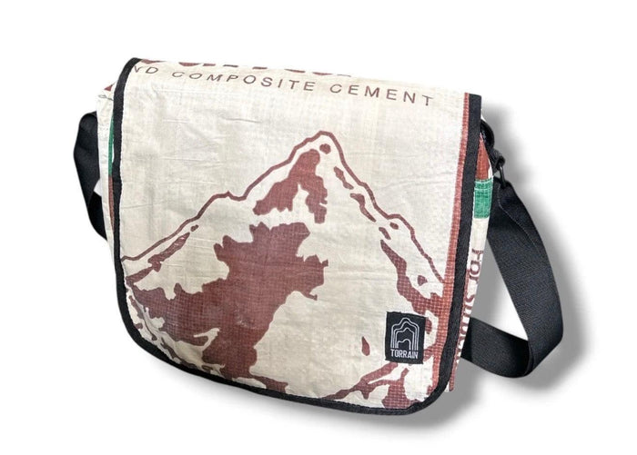 Upcycled Messenger Bag/ Purse- Saves Landfill Space!