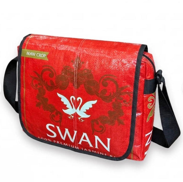 Upcycled Messenger Bag/ Purse- Saves Landfill Space!